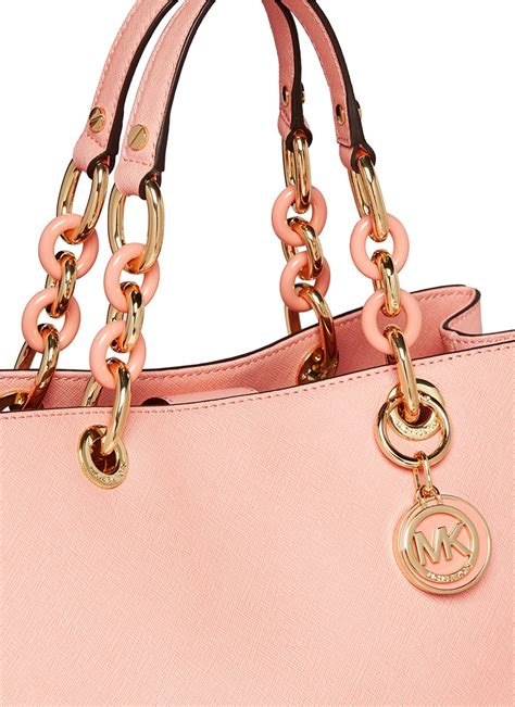 Michael Kors Cynthia MEDIUM Satchel PALE PINK 